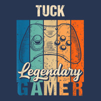 Tuck Name Gift   Personalized Legendary Gamer T Shirt Ladies Denim Jacket | Artistshot