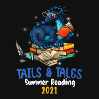 Tails And Tales Summer Reading 2021 Dragon Reader Graphic Youth T-shirt | Artistshot