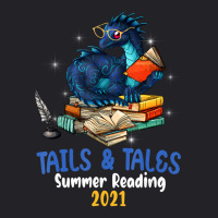 Tails And Tales Summer Reading 2021 Dragon Reader Youth Tee | Artistshot