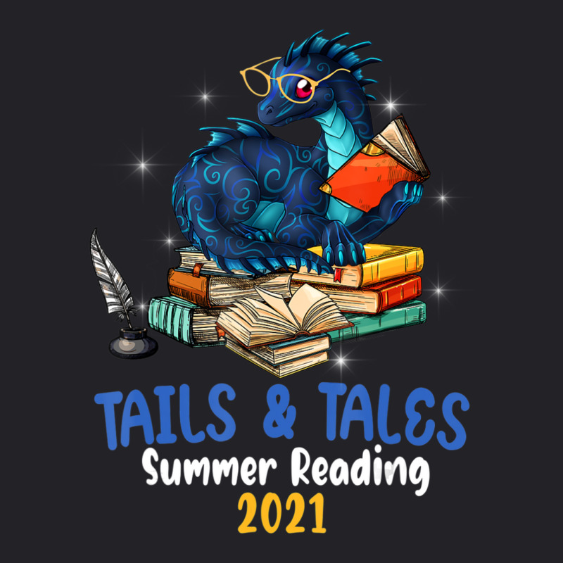 Tails And Tales Summer Reading 2021 Dragon Reader Youth Tee by brumfieldportillo7vlpq8 | Artistshot