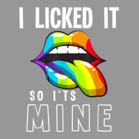 Lgbt Pride Lgbtq I Licked It So It's Mine Sexy Rainbow Lips T Shirt Women's V-neck T-shirt | Artistshot