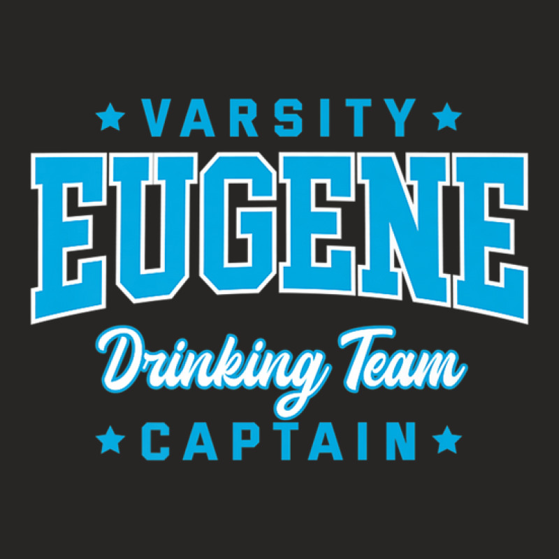 Eugene Drinking Team Captain Oregon Craft Beer Or Brewer Ladies Fitted T-Shirt by gazerdutlio | Artistshot