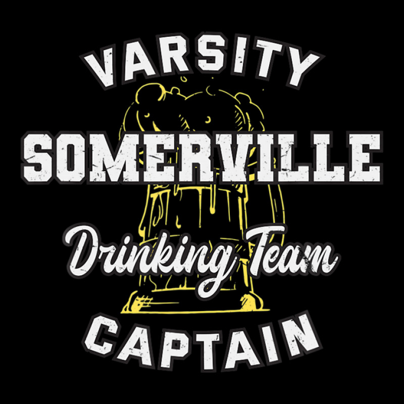 Somerville Drinking Team Captain Massachusetts Beer Lover Ma Adjustable Cap | Artistshot