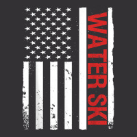 Water Ski Usa American Flag Funny Waterskiing T Shirt Vintage Short | Artistshot