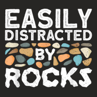 Geology Tshirt, Rock Collector Tee, Geologist Shirt, Stone T Shirt Ladies Fitted T-shirt | Artistshot