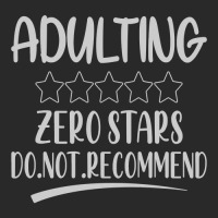 Adulting Zero Stars Do Not Recommend Printed Hat | Artistshot