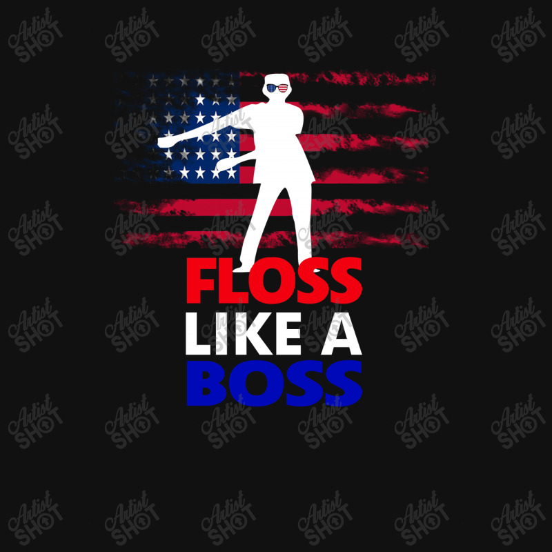 Floss Like A Boss American Flag 4th Of July Throw Pillow | Artistshot