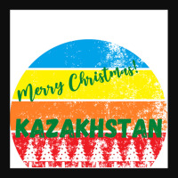 Merry Christmas Kazakhstan 1 Crop Top | Artistshot