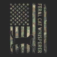 Feral Cat Whisperer Dad Camo Usa Flag Toddler T-shirt | Artistshot