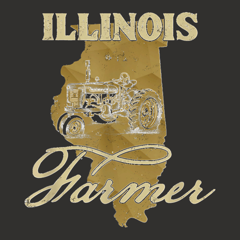 Illinois Farmer Tractor Lover State Map Farming Local Farmer Champion Hoodie by ROBERTCHESTERTAFT | Artistshot