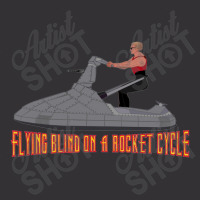 Flying Blind On A Rocket Cycle Vintage Hoodie And Short Set | Artistshot