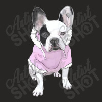 Le Petite Gigi   French Bulldog Ladies Fitted T-shirt | Artistshot