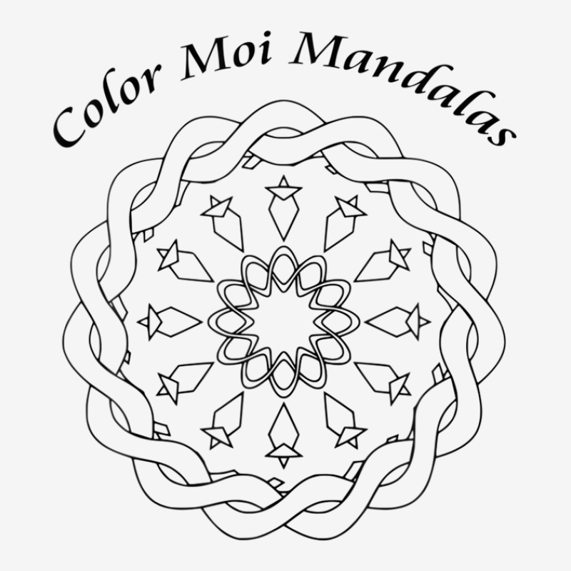 Mandala No.4 Tee Shirt That Can Be Colored With Paint Graphic T-shirt | Artistshot