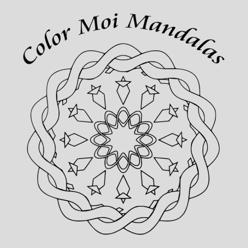 Mandala No.4 Tee Shirt That Can Be Colored With Paint Men's Polo Shirt | Artistshot