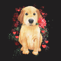 Family Gift For You T  Shirt Puppy Valentine's Day T  Shirt Cute Pitbu T-shirt | Artistshot