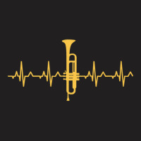 Trumpet Heartbeat T-shirt - Trumpet Player Shirt T-shirt | Artistshot