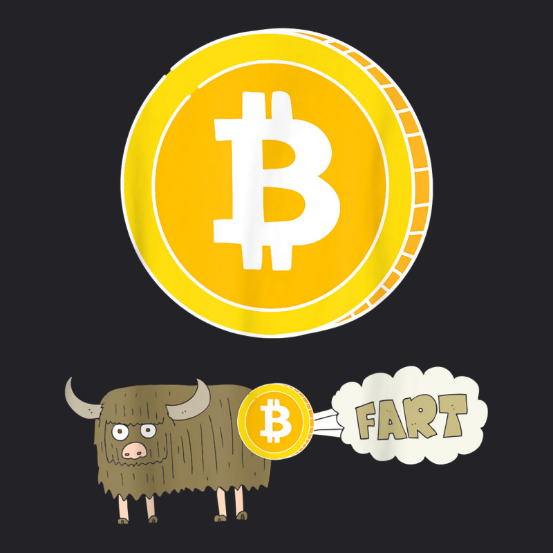 Bitcoin Bull Fart   Funny Crypto Currency Stock Market Humor T Shirt Youth Tee by mollyschq6z | Artistshot