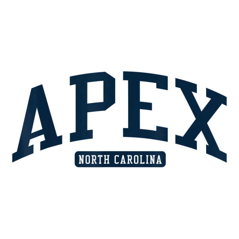 Apex North Carolina Nc College University Style Navy T Shirt Stainless ...