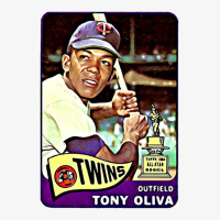 Tony Oliva 1965 Flashback Champs Ladies Fitted T-shirt | Artistshot