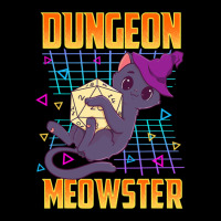 Dungeon Meowster Tabletop Gamer Silly Men's Long Sleeve Pajama Set | Artistshot