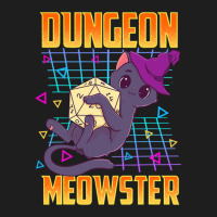 Dungeon Meowster Tabletop Gamer Silly Classic T-shirt | Artistshot