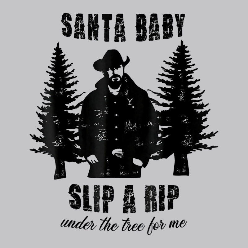 Santa Baby Slip A Rip Under The Tree For Me Christmas T Shirt Baby Bodysuit | Artistshot