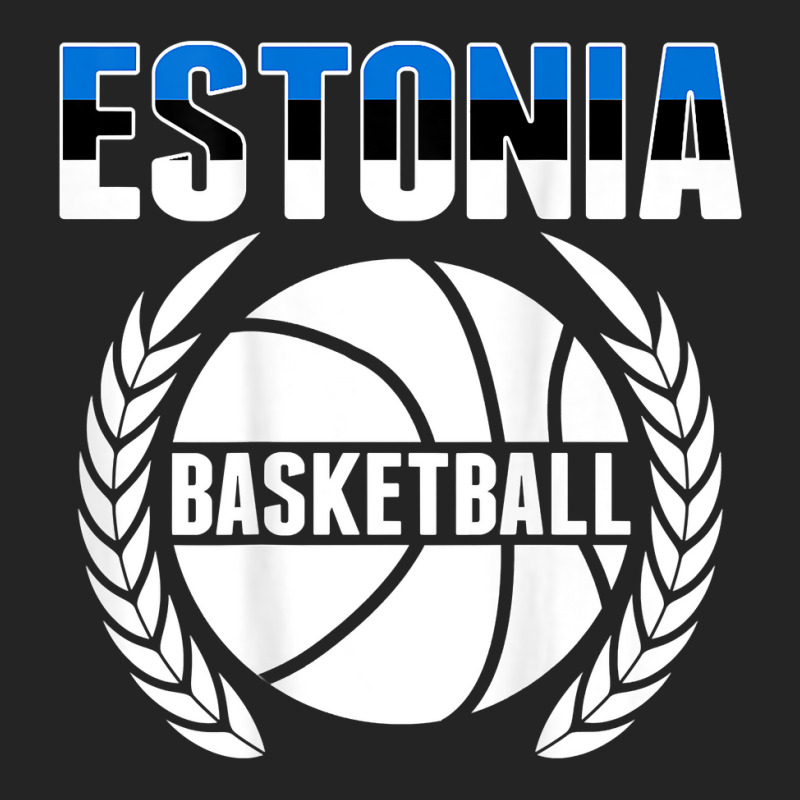 Estonia Basketball Lovers Jersey   Support Estonian Ballers T Shirt 3/4 Sleeve Shirt | Artistshot