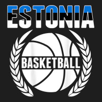 Estonia Basketball Lovers Jersey   Support Estonian Ballers T Shirt Classic T-shirt | Artistshot