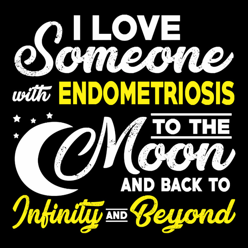 I Love Someone With Endometriosis To The Moon-sieqv Maternity Scoop Neck T-shirt by declangreenwood | Artistshot