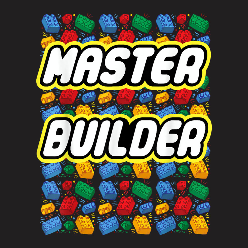 Brick Builder Funny Blocks Building Master Builder Toys Kids T Shirt T-shirt | Artistshot