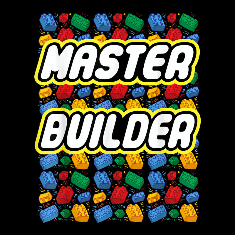 Brick Builder Funny Blocks Building Master Builder Toys Kids T Shirt Men's 3/4 Sleeve Pajama Set | Artistshot