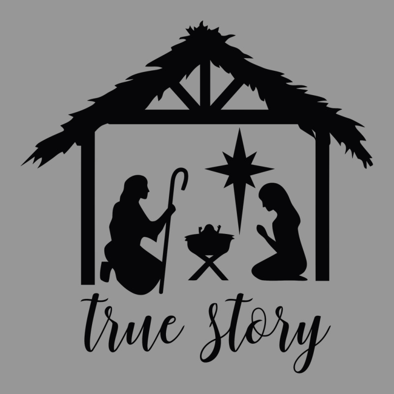 True Story Nativity, Christmas Nativity, Bethlehem, Holy Night, Christ Women's V-Neck T-Shirt by liqualyfu | Artistshot