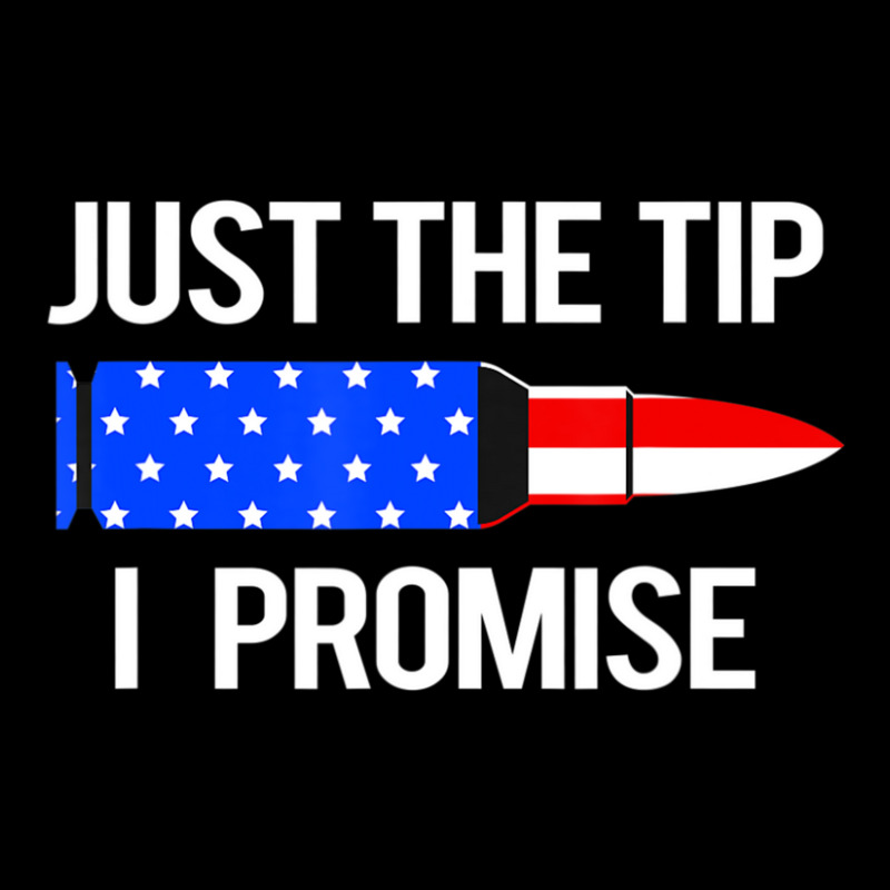 Just The Tip I Promise American Flag Veteran Lightweight Hoodie | Artistshot