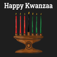 Happy Kwanzaa Kinara 7 Principles Of Kwanzaa Dec 26   Jan 1 T Shirt Classic T-shirt | Artistshot