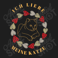 Ich Liebe Meine Katze, Collection Of Designs For Cat Lovers, Funny Classic T-shirt | Artistshot