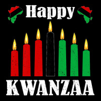 Happy Kwanzaa Kinara Candles Principles African American Men Premium T Adjustable Cap | Artistshot