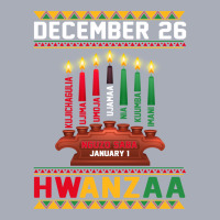 Happy Kwanzaa Kinara Candles Principles African American Men Sweatshir Tank Dress | Artistshot