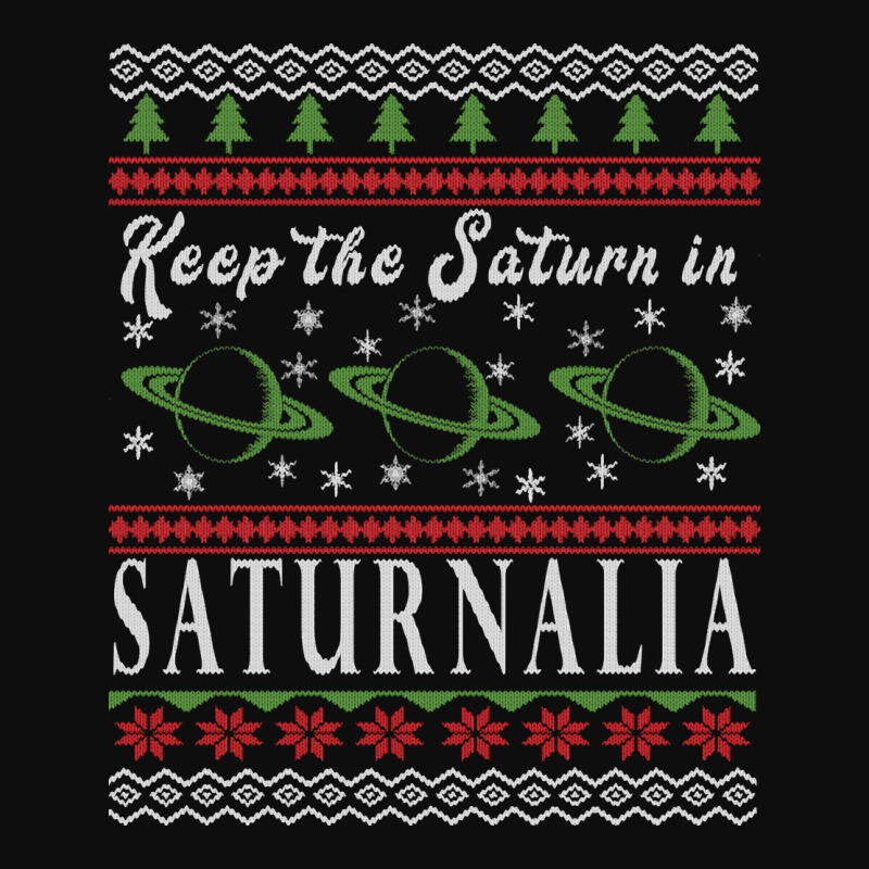 Saturnalia Sweatshirt   Christmas Sweater Style Sweatshirt Crop Top by dennh | Artistshot