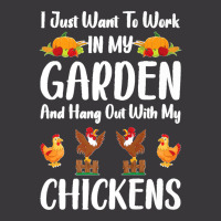 I Just Want To Work In My Garden And Hang Out With Chickens Premium Ladies Curvy T-shirt | Artistshot