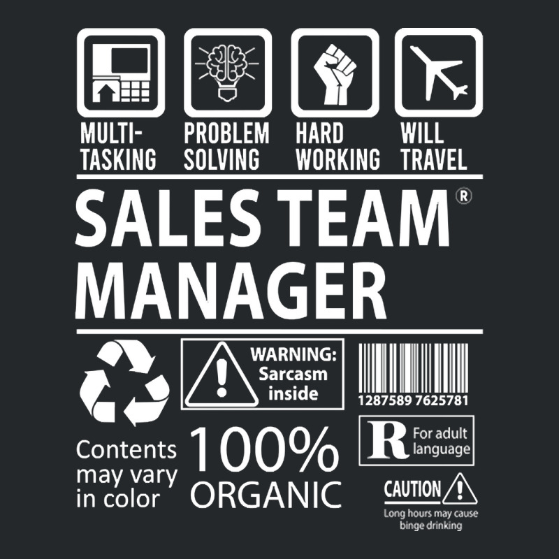 Sales Team Manager T Shirt - Multitasking Certified Job Gift Item Tee Crewneck Sweatshirt by mckeebeckett3l9yxd | Artistshot