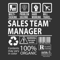 Sales Team Manager T Shirt - Multitasking Certified Job Gift Item Tee Baby Bodysuit | Artistshot