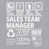 Sales Team Manager T Shirt - Multitasking Certified Job Gift Item Tee Youth 3/4 Sleeve | Artistshot