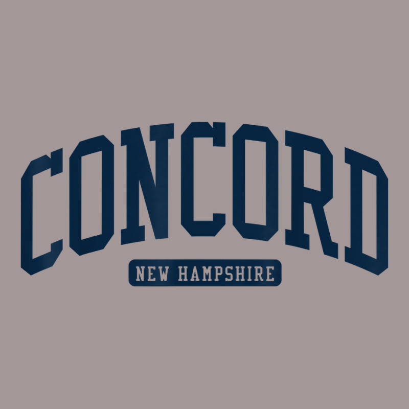 Concord New Hampshire Nh College University Style Navy T Shirt Vintage Short by mintywotm | Artistshot