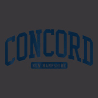 Concord New Hampshire Nh College University Style Navy T Shirt Ladies Curvy T-shirt | Artistshot