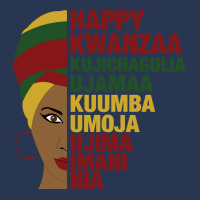 Happy Kwanzaa African Black Woman 7 Principles Sweatshirt Ladies Denim Jacket | Artistshot