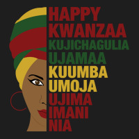 Happy Kwanzaa African Black Woman 7 Principles Sweatshirt Classic T-shirt | Artistshot