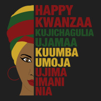 Happy Kwanzaa African Black Woman 7 Principles Sweatshirt Ladies Polo Shirt | Artistshot