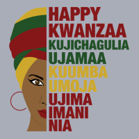 Happy Kwanzaa African Black Woman 7 Principles Sweatshirt Tank Dress | Artistshot