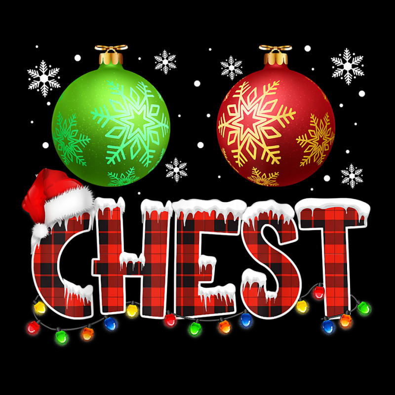 Chestnuts Funny Matching Couples Christmas Lights Nuts Chest T Shirt Baby Tee by dorman | Artistshot