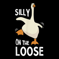 Silly Goose On The Loose T Shirt Men's Long Sleeve Pajama Set | Artistshot